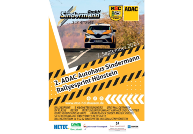 2. ADAC Autohaus Sindermann Rallyesprint Hünstein, 07.09.2024